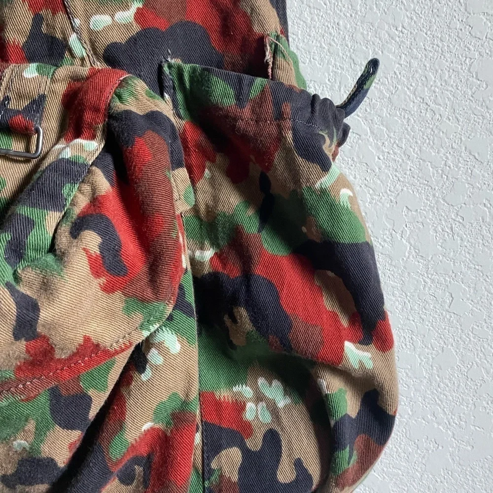 Swiss alpenflage M74-75 Camo Rucksack Bag Holds 20-25 Liters Gorpcore Travel